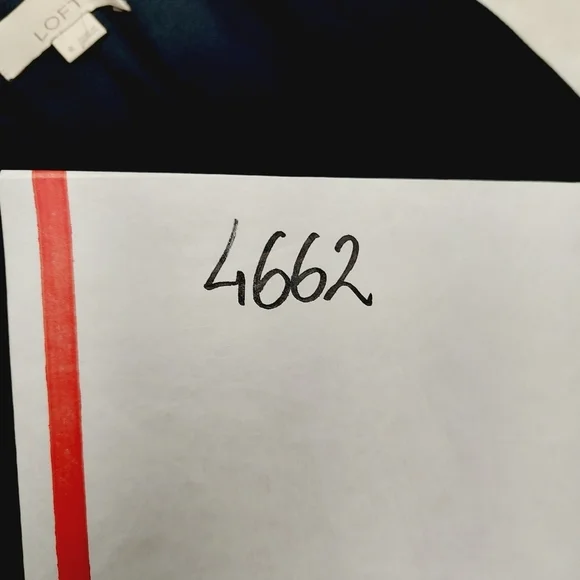 Ann Taylor Loft Blue Button Nautical Business Casual Notched Lapels Blazer P4662 - Picture 8 of 8